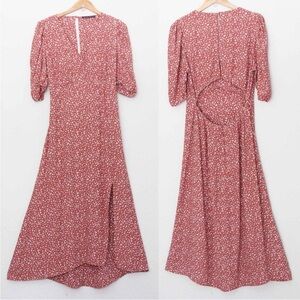 Abercrombie & Fitch Pink Backless Dress